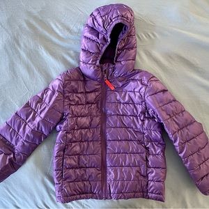 Primary Lightweight Purple Puffer Size 6-7